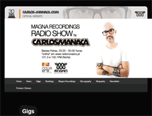 Tablet Screenshot of carlos-manaca.com